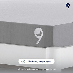 [Phụ Kiện Nệm] Áo Nệm Nest Ru9, Bảo Vệ Nệm Tuyệt Đối, Chất Liệu Tencel Dệt Kim Xám Sang Trọng