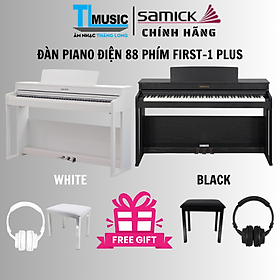 Mua Đàn Piano Điện Samick First-1 Plus 88 Phím Búa Nặng Bluetooth MIDI Tặng Ghế Và Tai Nghe Đồng Màu