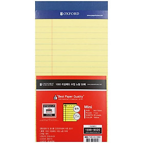 Sổ Legal Pad Mini Giấy Vàng 50 Trang - Oxford LP1MN-50S