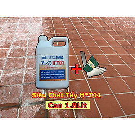 Mua Chất Tẩy Xi Măng HT01 Loại 1.8Lit - Tặng Bộ Dụng Cụ Vệ Sinh