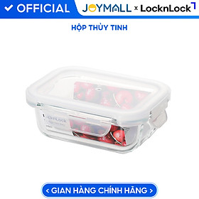 Mua Hộp thủy tinh LocknLock BLANC bảo quản thực phẩm 370ml LLG1101 - Hàng chính hãng  chịu nhiệt cao - JoyMall