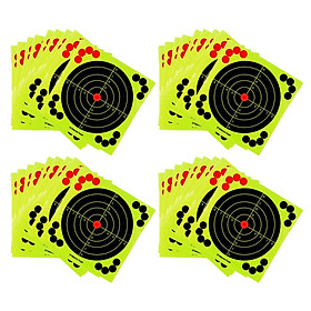 40 Packs Splatter Reactive Self Adhesive Shooting Targets Gun