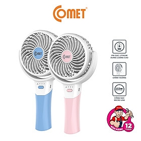 Mua Quạt Sạc Tích Điện Mini Gấp Gọn Cầm Tay Comet CRF0904 3W Pin lithium-ion 3.7V 1200mAh Nhỏ Gọn Sạc USB Tiện Lợi hàng chính hãng