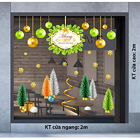Mua Decal trang trí NOEL 2024 combo số 24
