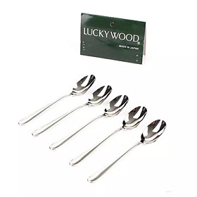 Mua BỘ 5 THÌA MUỖNG CAFE LUCKYWOOD