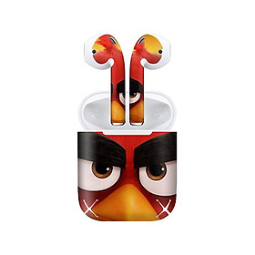 Mua Miếng dán skin chống bẩn cho tai nghe AirPods in hình thiết kế - atk023 (bản không dây 1 và 2)