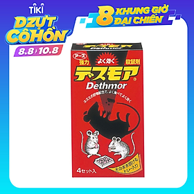 Thuốc diệt chuột Dethmor dạng viên nội địa Nhật Bản