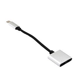 Splitter Adapter Dual Audio and Charge Cable for iPhone 7 8