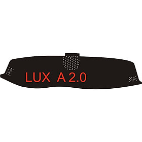 Thảm da Taplo vân Carbon Cao cấp dành cho xe Vinfast Lux A2.0  có khắc chữ Vinfast Lux A2.0 và cắt bằng máy lazer