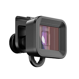 Apexel APL-PRAN-UC 1.33X Deformation Mobile Anamorphic Lens Shot by Filmic APP Widescreen Phone Filmmaking LensBlack