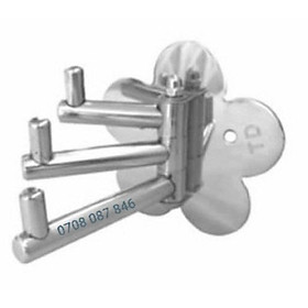 Mua Móc áo 3 chia inox 304 (móc 3 chấu inox)