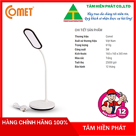 Đèn Bàn Sạc LED Comet CT175