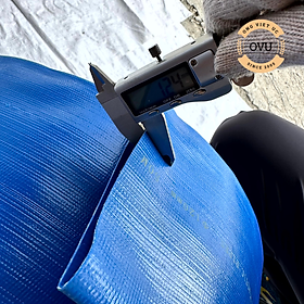 Ống bạt cốt dù phi 120mm xanh dương - Ống bạt nước Việt Úc