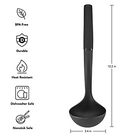 Muôi canh KitchenAid KCG006OHOBE màu đen hàng chính hãng