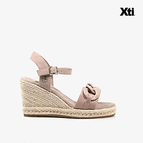 Hình ảnh Giày Đế Xuồng Nữ XTI Taupe Microfiber Ladies Sandals