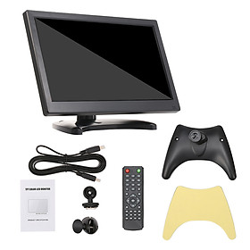 11.6 Inch HD 1366*768 TFT LCD Color Monitor Mini TV Computer with VGA BNC AV HD USB Speaker Computer Security