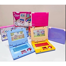 Đồ chơi máy tính laptop thông minh học tập cho bé, máy tính bảng có chuột kèm đèn led phát nhạc