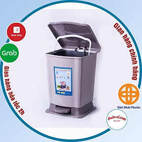 Thùng rác bật nắp đủ kích cỡ Nhựa Việt Nhật, Thùng đựng rác văn phòng, phòng bếp có nắp đậy