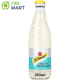 Schweppes Original Bitter Lemon 250ml - Nước ngọt có ga vị chanh đắng ORIGINAL SCHWEPPES 250ml