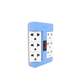Ổ cắm xoay 90º Điện Quang ĐQ ESK RT 63 (6 lỗ 3 chấu)