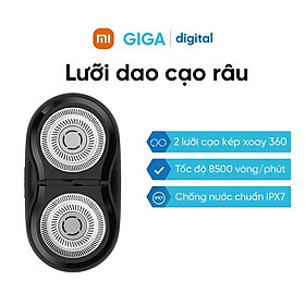 Lưỡi dao cạo râu 2 đầu thay thế cho cạo râu Xiaomi Mijia MSX201 Hàng Chính