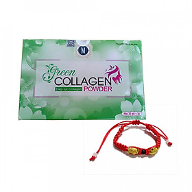 Thực Phẩm Chức Năng Diệp Lục Collagen + tặng kèm vòng tay Phong Thủy Cực Chất