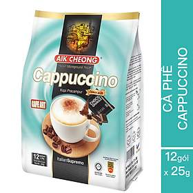 Hình ảnh Cà Phê Cappuccino Aik Cheong Cafe Art (12 Gói x 25g)