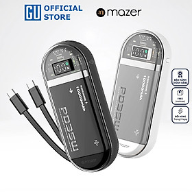Mua Pin Sạc Dự Phòng Mazer PowerCharge Link 1035 PD35W 10000mAh Có Sẵn 02 Dây Type C Tích Hợp Sạc Nhanh 35W Hàng Chính Hãng