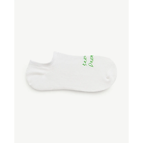 Tất lười / Vớ Hài Unisex Dệt Chữ Mềm Mại Thoáng Khí ROUTINE 10S25SOC004