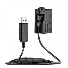 Pin Sạc USB Máy Ảnh Andoer DR-E8 Cho Canon