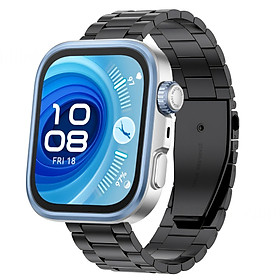 Dây Thép Hai Màu cho Huawei Watch Fit 3 / Huawei Watch Fit 4 / Huawei Watch Fit 4 Pro - Hàng Chính Hãng