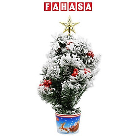 Mua Cây Thông Mini Phủ Tuyết Trang Trí Noel 45 cm - Chaang Chiia LP-A4-A5-D
