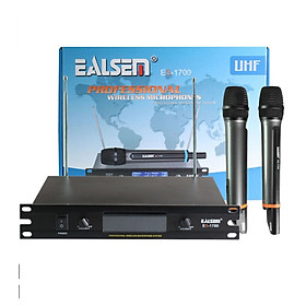 Mua Micro không dây cao cấp Ealsem ES-1700 - Hàng chính hãng vẻ ngoài sang trọng đẳng cấp hát hay hút giọng chống hú chống rè cực tốt