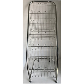 Mua kệ để tạp chí 5 tầng bằng inox cao cấp không gỉ