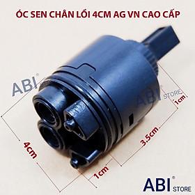 ÓC SEN CHÂN CAO 4CM, LÕI SEN VÒI TẮM NÓNG LẠNH GẬT GÙ THAY THẾ