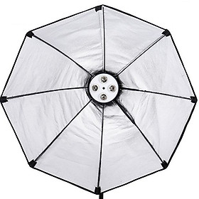 Đui đèn 4 bóng và Softbox bát giác 70cm