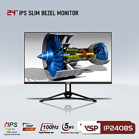 Màn hình máy tính VSP IP2408S (24inch/FHD/75Hz/IPS/5ms) - Hàng Chính Hãng