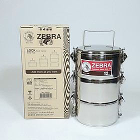Mua Camen 3 Ngăn Inox Zebra Thái Lan Khóa Gài 12cm 150230