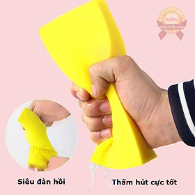 Mua Miếng mút xốp siêu thấm hút tạo bọt biển bông tắm lau kính lau bàn siêu thần thánh Sauwunder