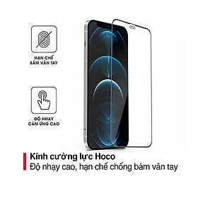 Mua Kính cường lực Hoco G7 full màn hình chống bám vân tay  bảo vệ mắt cho iPhone 12 Pro Max - Hàng chính hãng