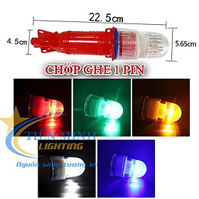 Đèn Chớp Ghe Tàu 1 Pin, Đèn Nhấy Cảnh Báo Chu Kỳ 120 chớp, chiếu sáng, lắp đặt trên tàu hàng, tàu du lịch, tàu dầu,...