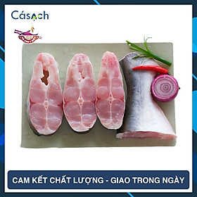 Cá hú làm sạch cắt khúc bỏ đầu - CKFoods - 1 kg