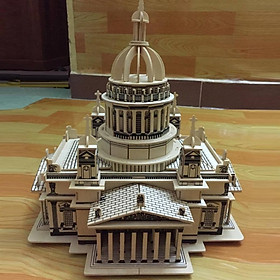 Đồ chơi lắp ráp gỗ 3D Mô hình nhà thờ Issa Kiev