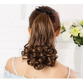 Tóc Giả Cột Xoăn Đuôi 38cm
