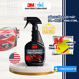 Chai Xịt Chăm Sóc Và Bảo Vệ Nội Thất Ô Tô 3M 39040 473ml