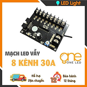 MẠCH LED VẪY 8 KÊNH 30A - ONELED - BIỂN LED VẪY