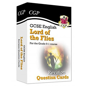 Sách - New Grade 9-1 GCSE English - Lord of the Flies Revision Question Cards by CGP Books (UK edition, paperback)