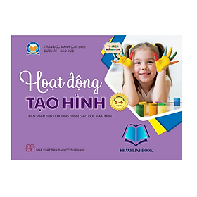 Sách hoạt động tạo hình - Sách cho trẻ 5 - 6 tuổi