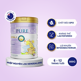 Sữa bột PURELAC 2 800g nhập khẩu New Zealand