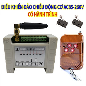 Hình ảnh Công tắc điều khiển đảo chiều động cơ AC85-260V có hành trình V3